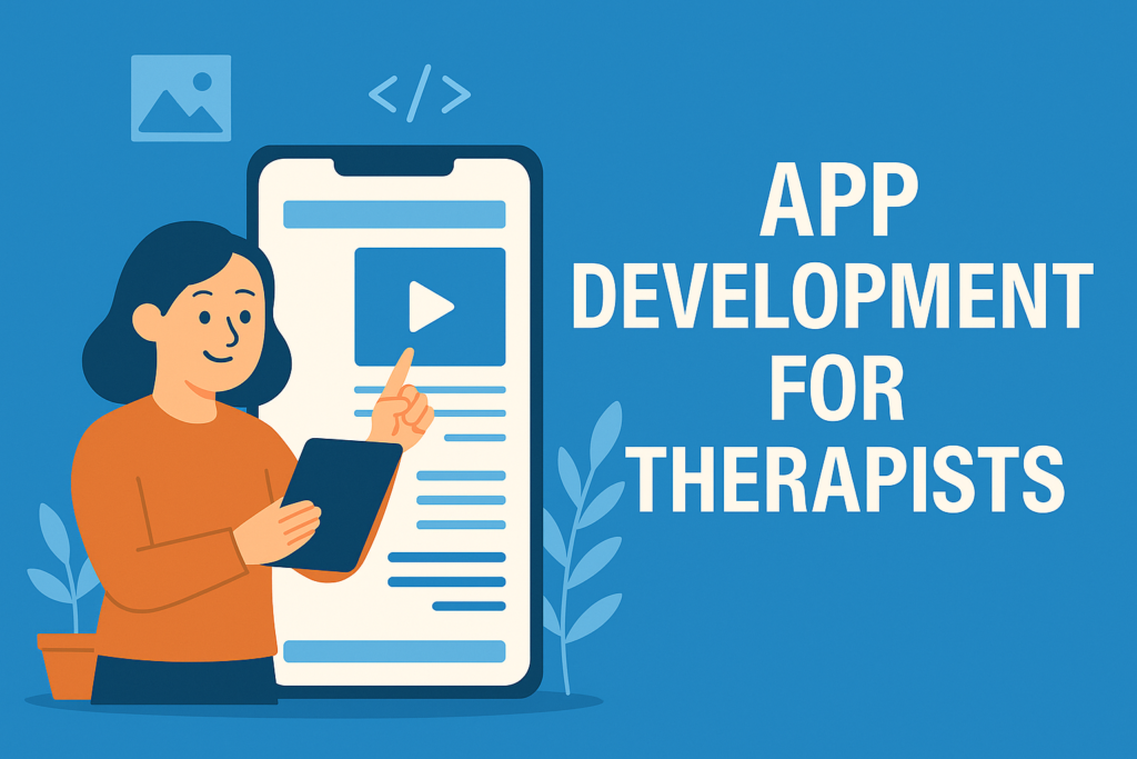 App Development for Therapists: Building Secure, Scalable, and Client-Centered Solutions